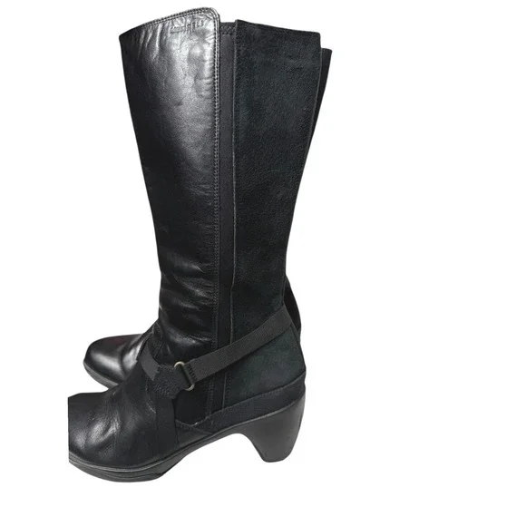 Merrell Black Leather Suede Boots - Picture 5 of 9